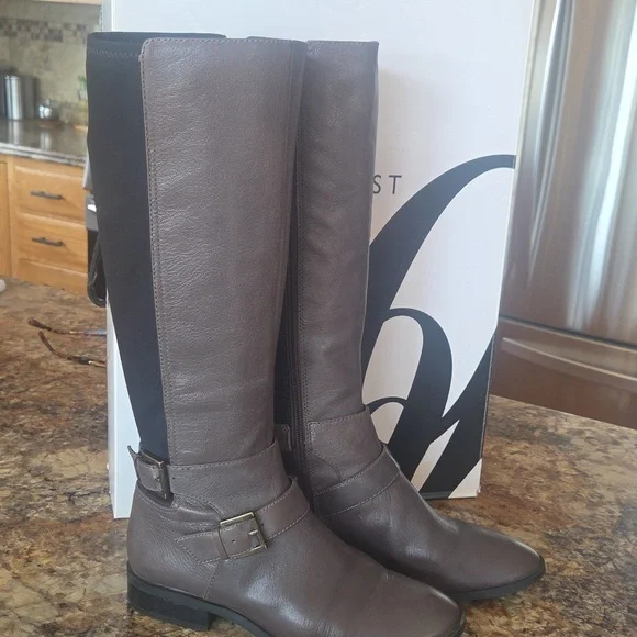 NINE WEST Womens Leather Boots - Picture 3 of 7